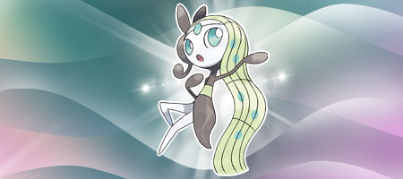 Meloetta Image from Pokémon.com