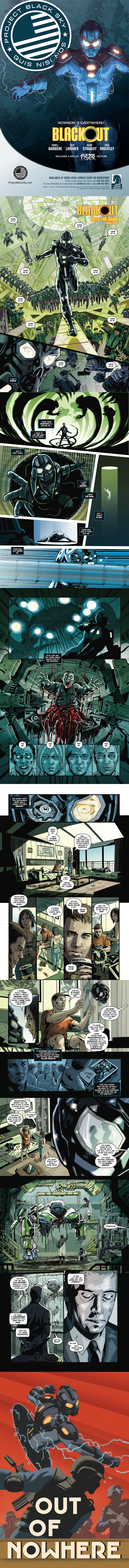 Blackout #1 Preview Pages Dark Horse Comics