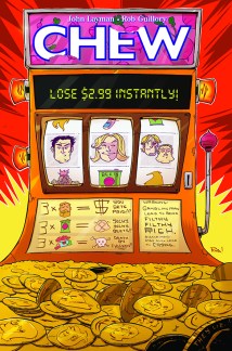 "Chew" 41 from Image Comics. Cover art by Bob Guillory.